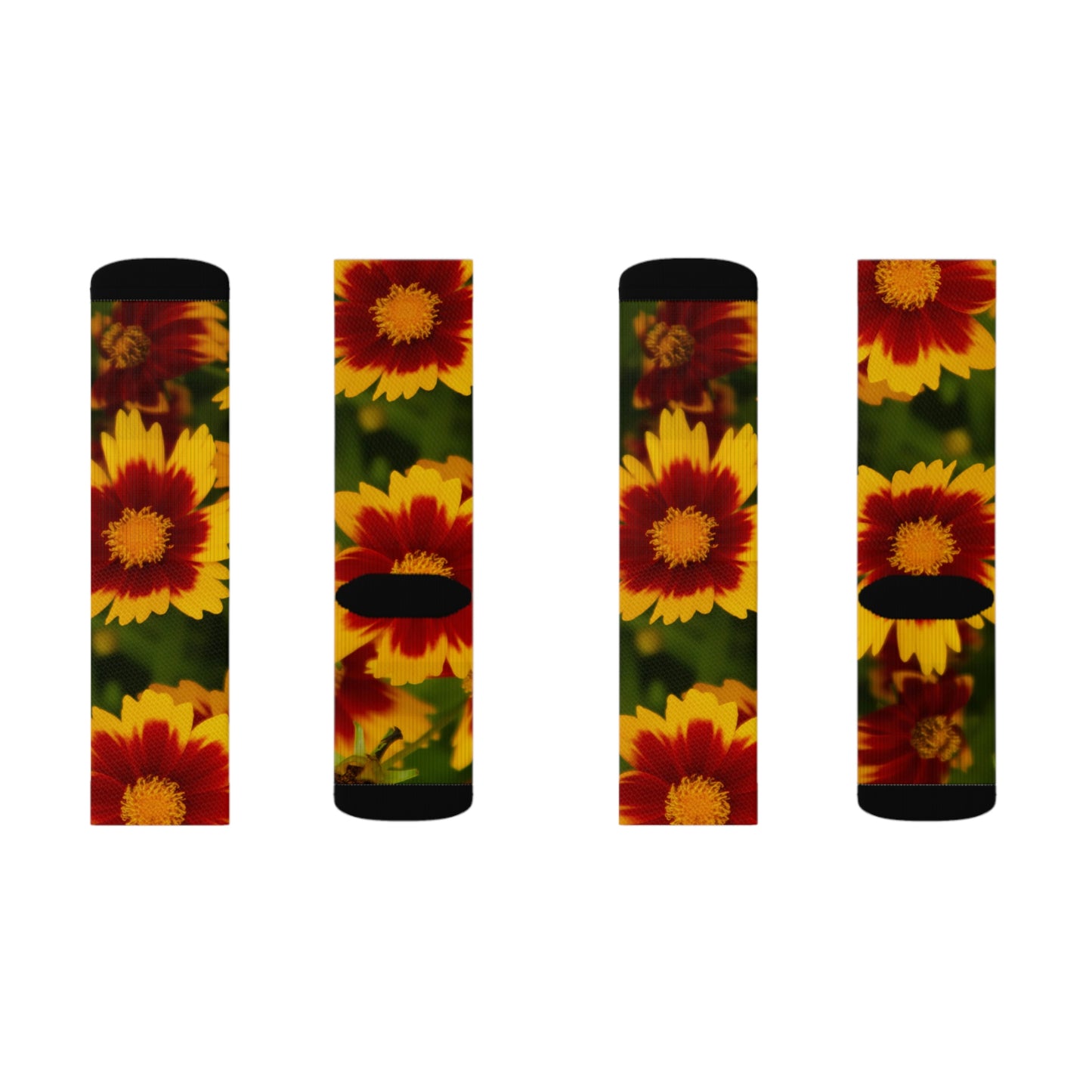 Flowers 24 Sublimation Socks