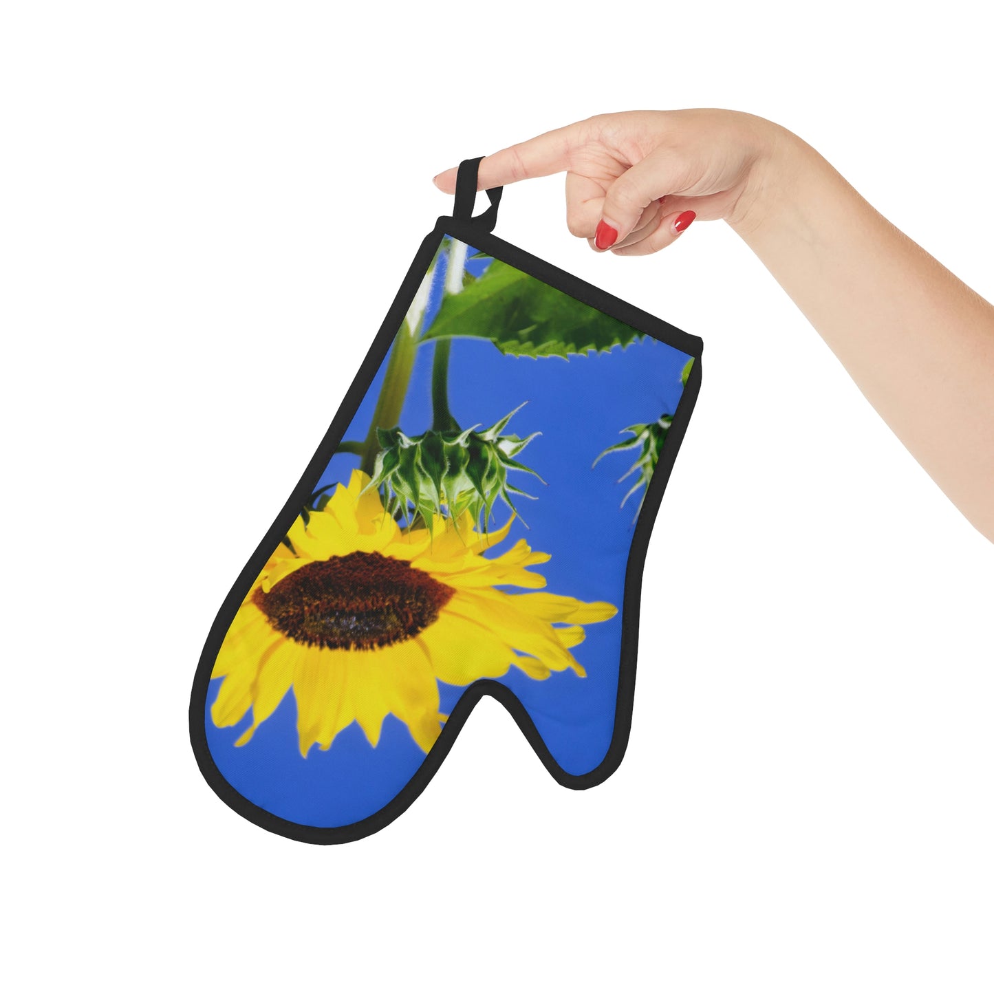 Flowers 02 Oven Glove
