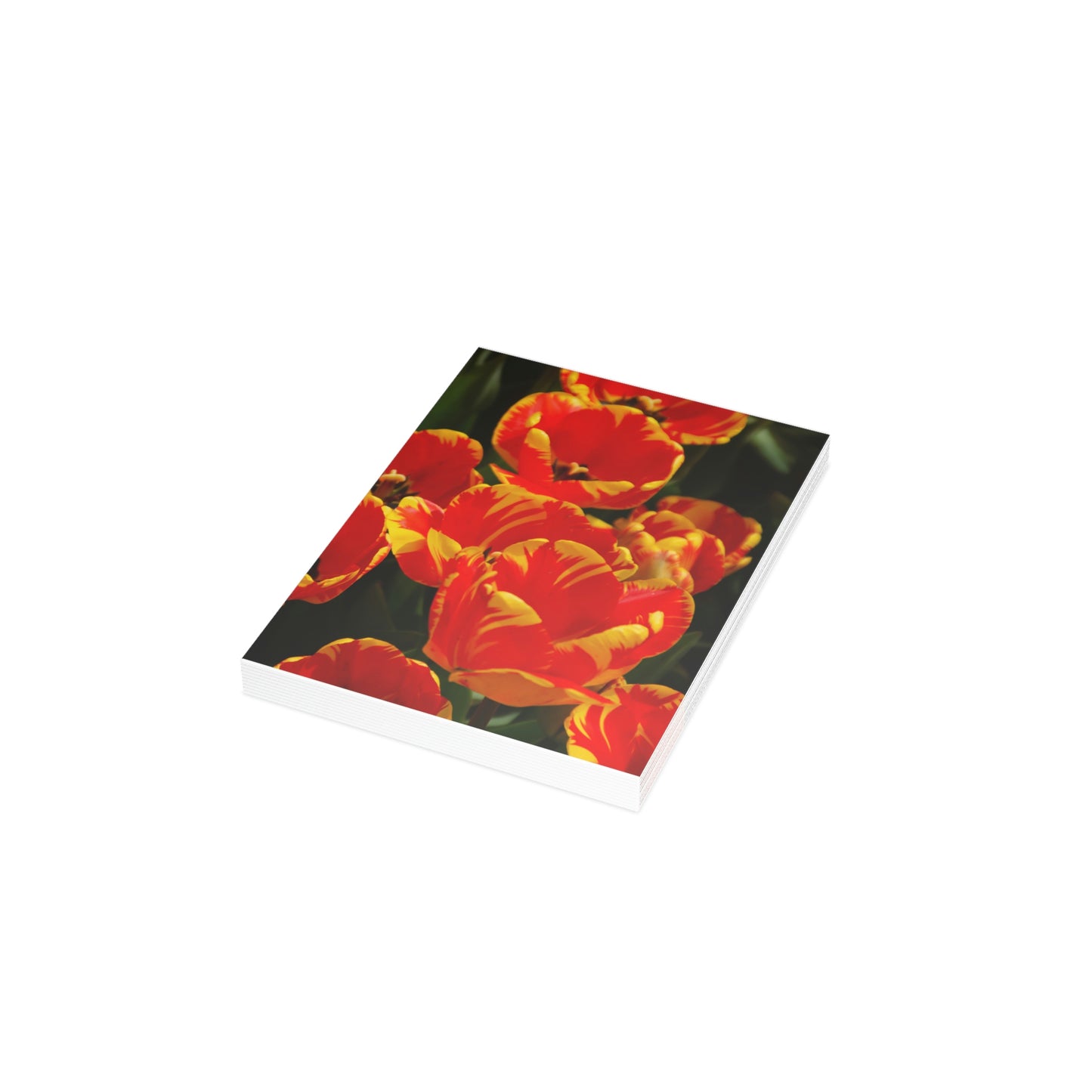 Flowers 19 Greeting Cards (1, 10, 30, and 50pcs)