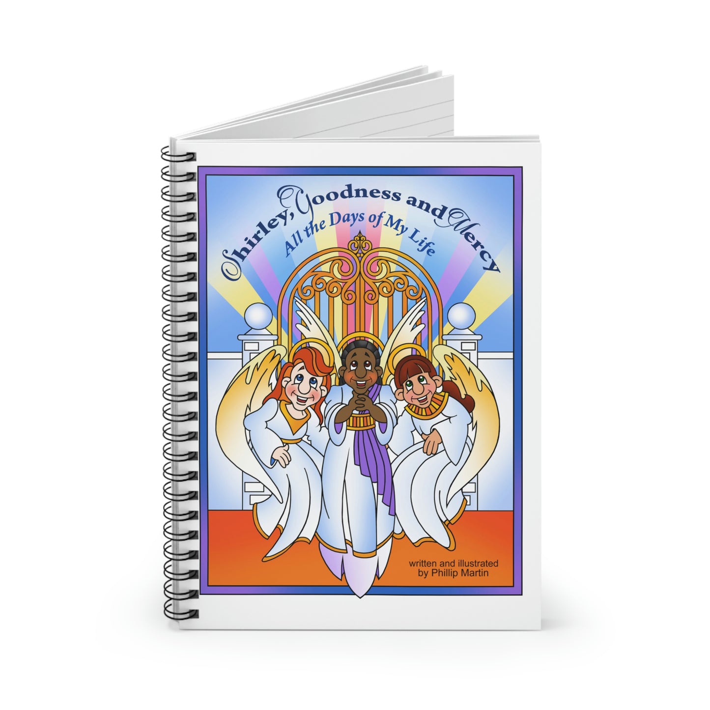 Shirley, Goodness, and Mercy Spiral Notebook - Ruled Line
