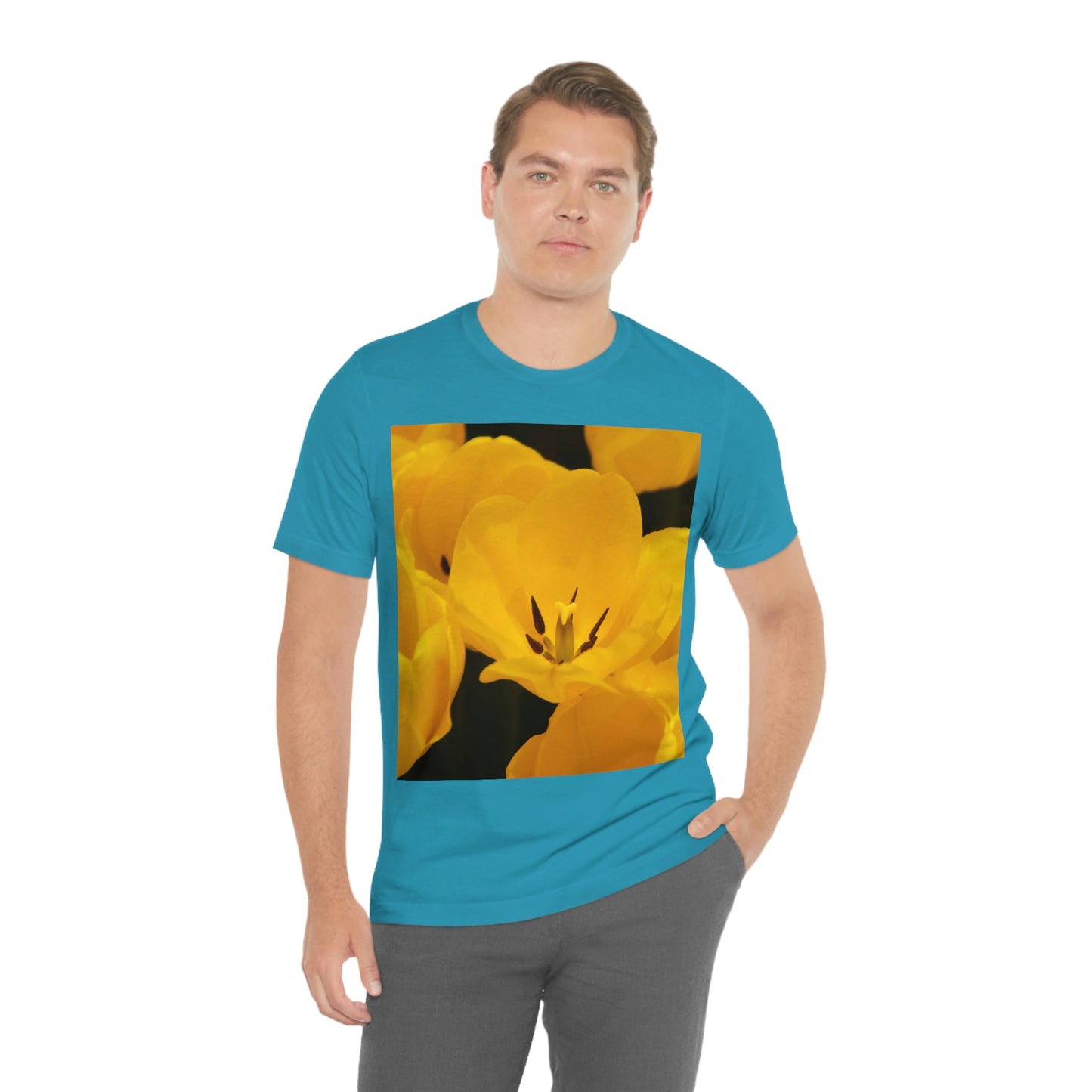 Flowers 16 Unisex Jersey Short Sleeve Tee