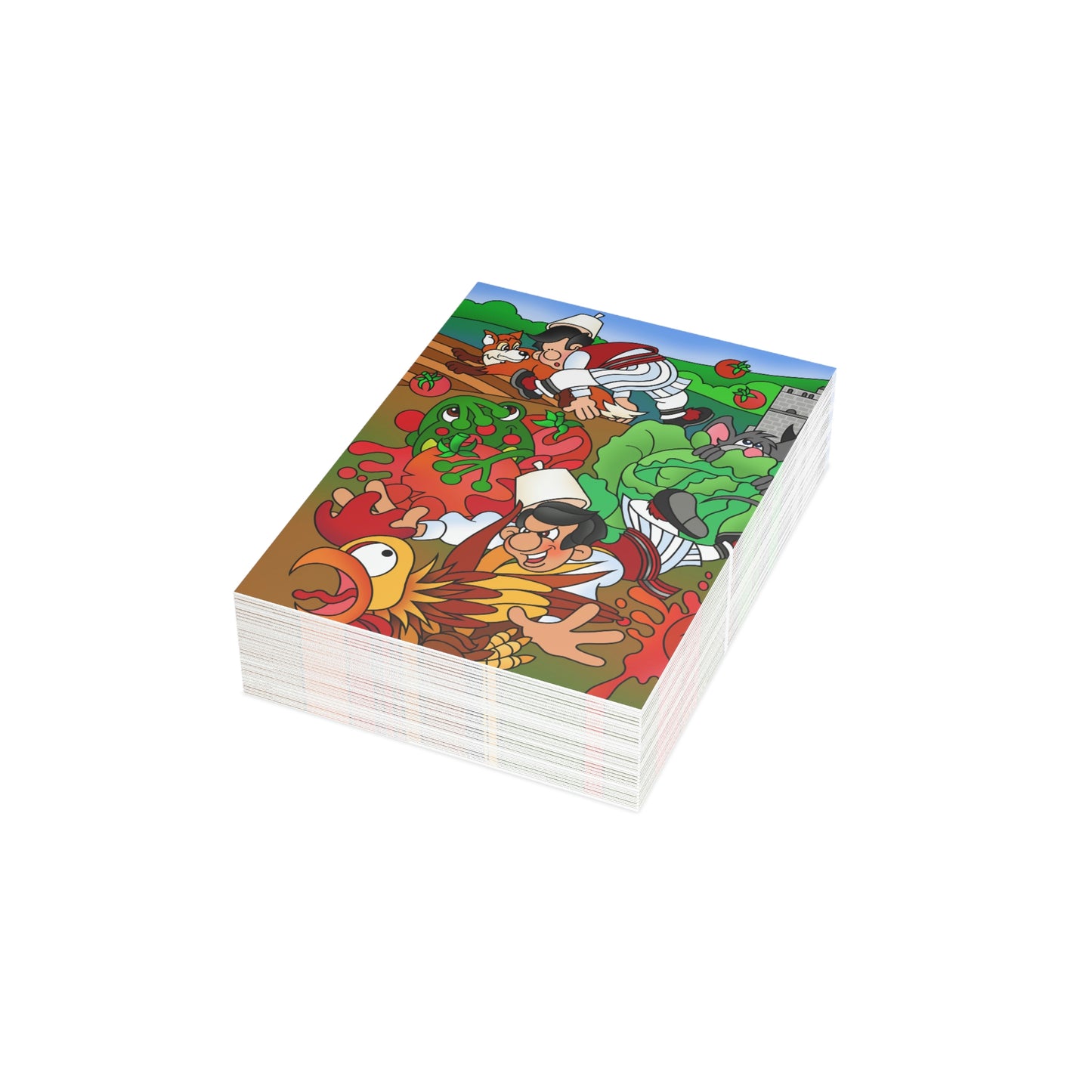 The Half Rooster! Greeting Cards (1, 10, 30, and 50pcs)