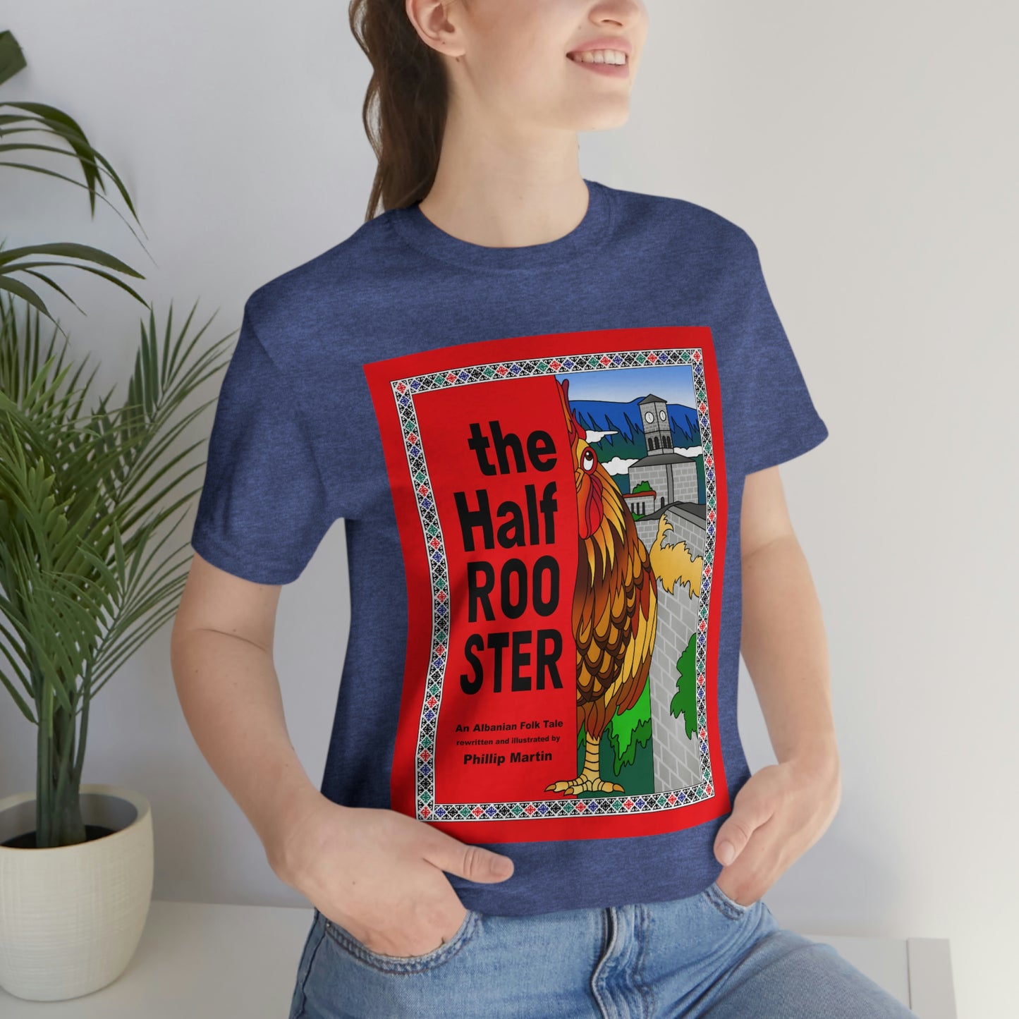 The Half Rooster Unisex Jersey Short Sleeve Tee