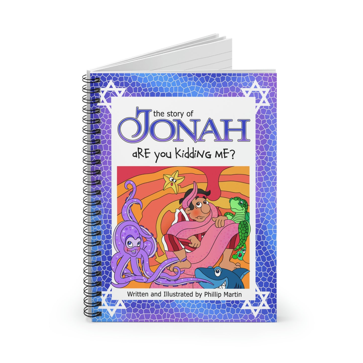 The Story of Jonah Spiral Notebook - Ruled Line