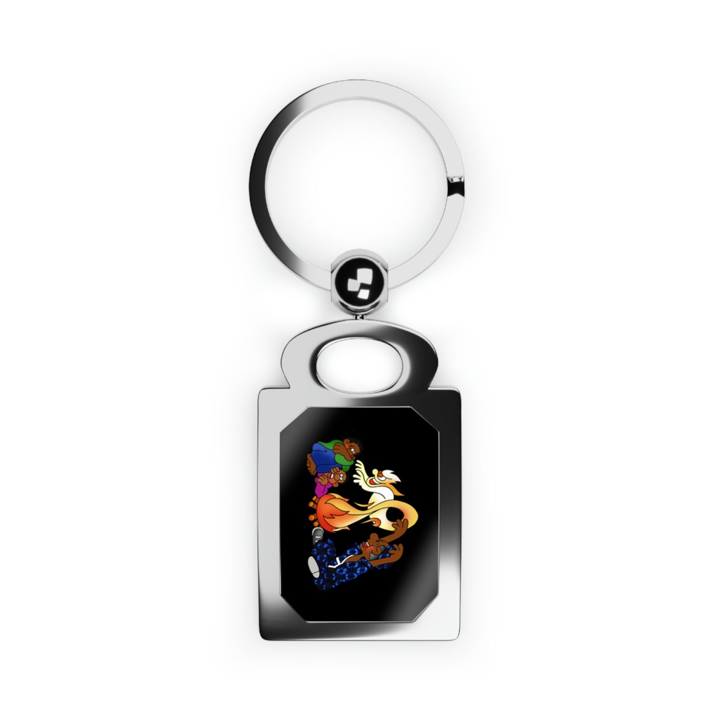 Once Upon West Africa!! Rectangle Photo Keyring
