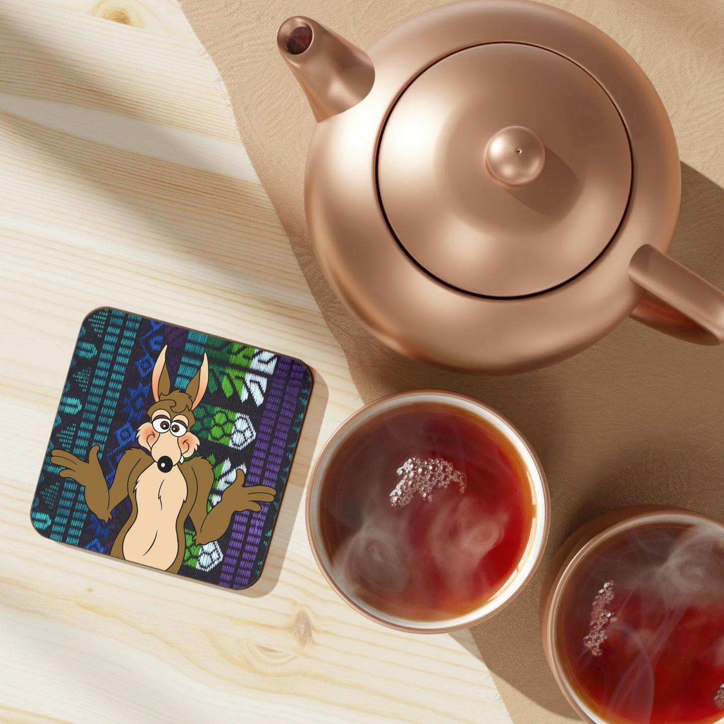 A Pack of Lies Hardboard Back Coaster