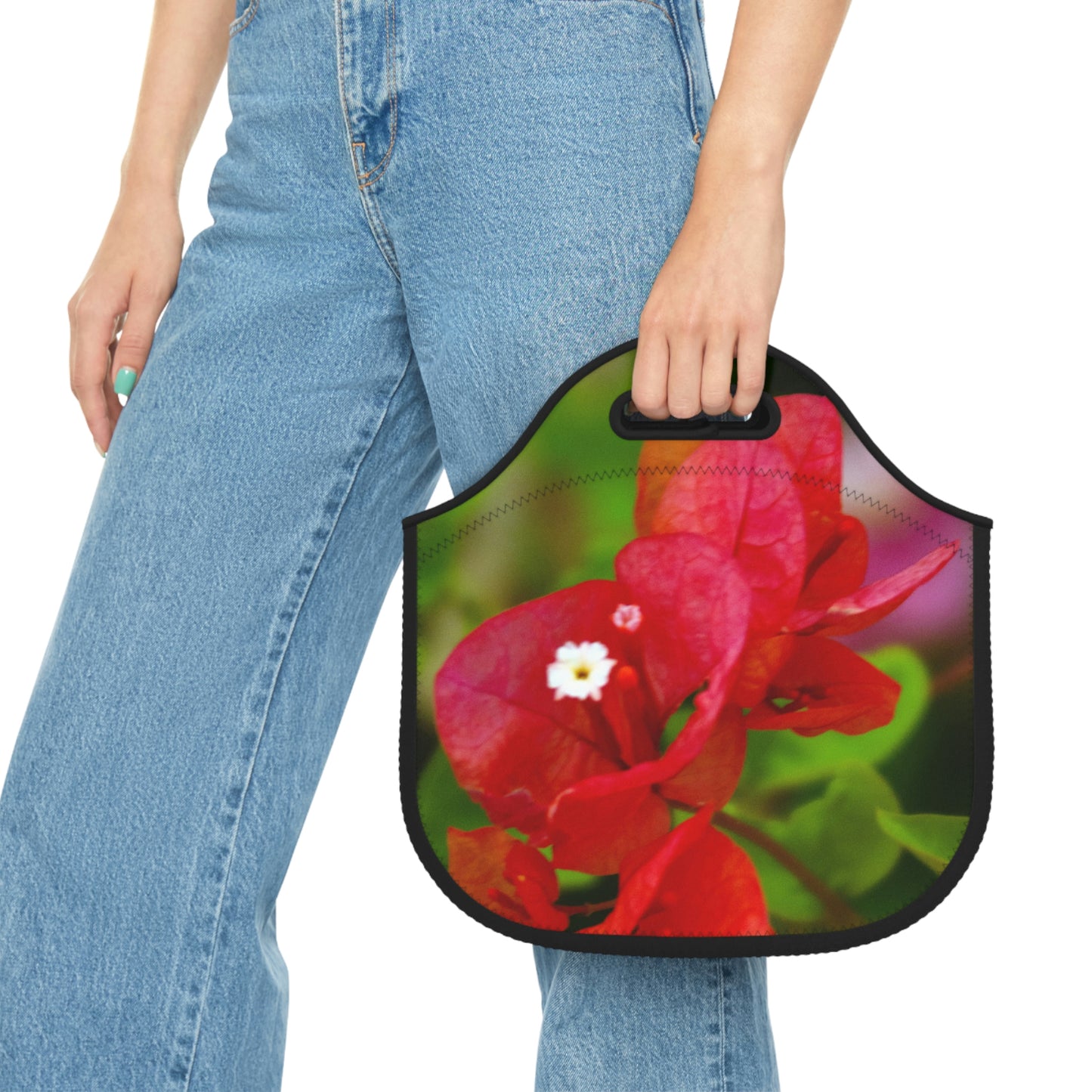 Flowers 28 Neoprene Lunch Bag