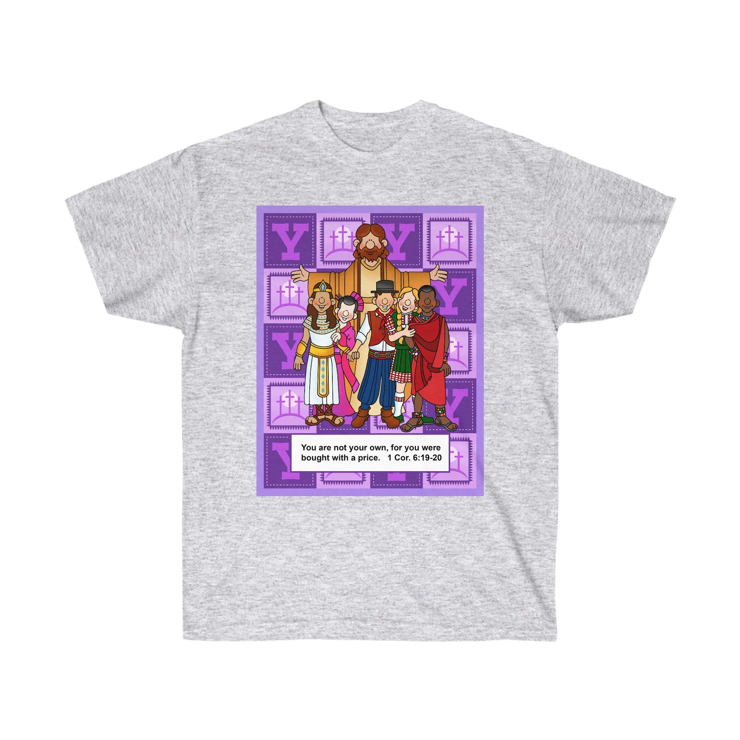 The Bible as Simple as ABC Y Unisex Ultra Cotton Tee