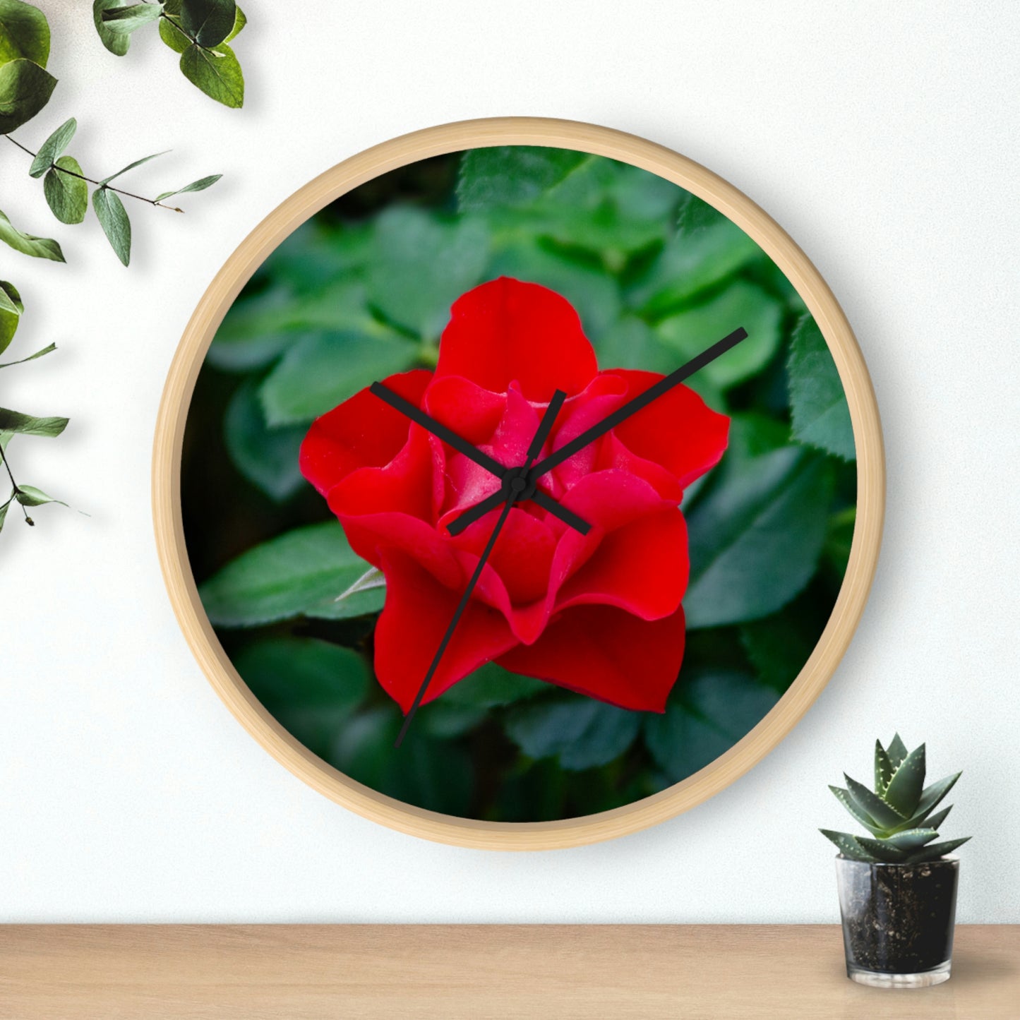 Flowers 07 Wall Clock