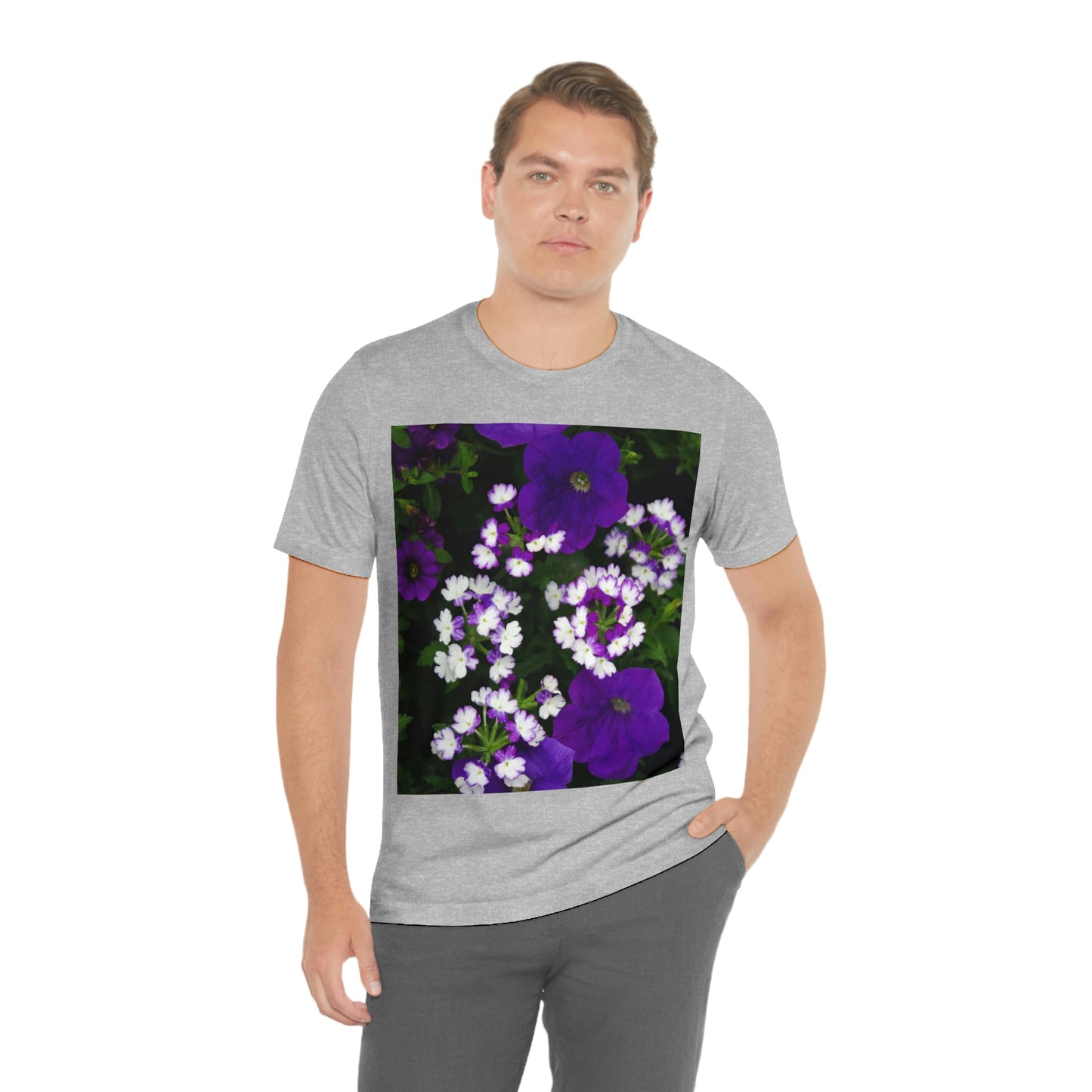 Flowers 04 Unisex Jersey Short Sleeve Tee