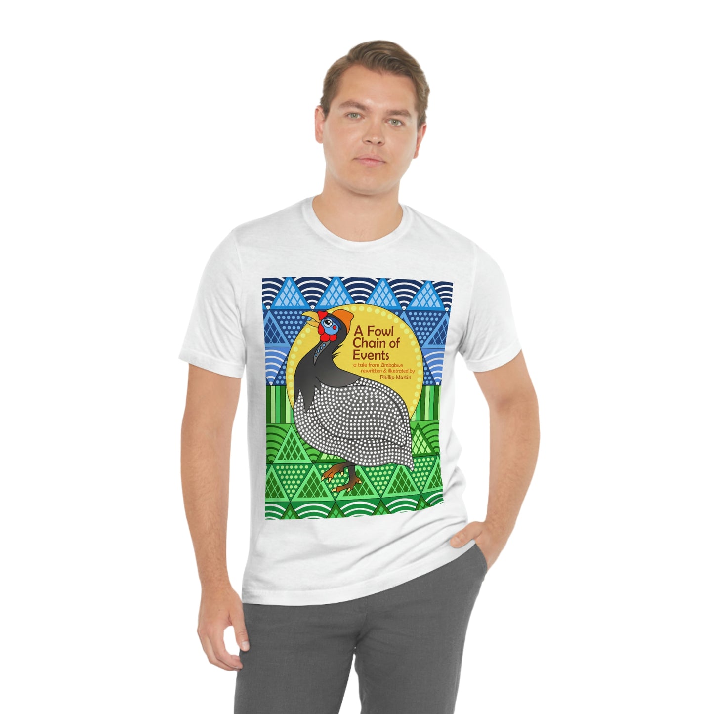 A Fowl Chain of Events Unisex Jersey Short Sleeve Tee