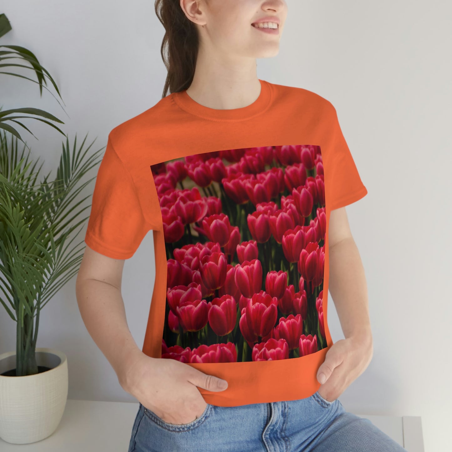 Flowers 15 Unisex Jersey Short Sleeve Tee