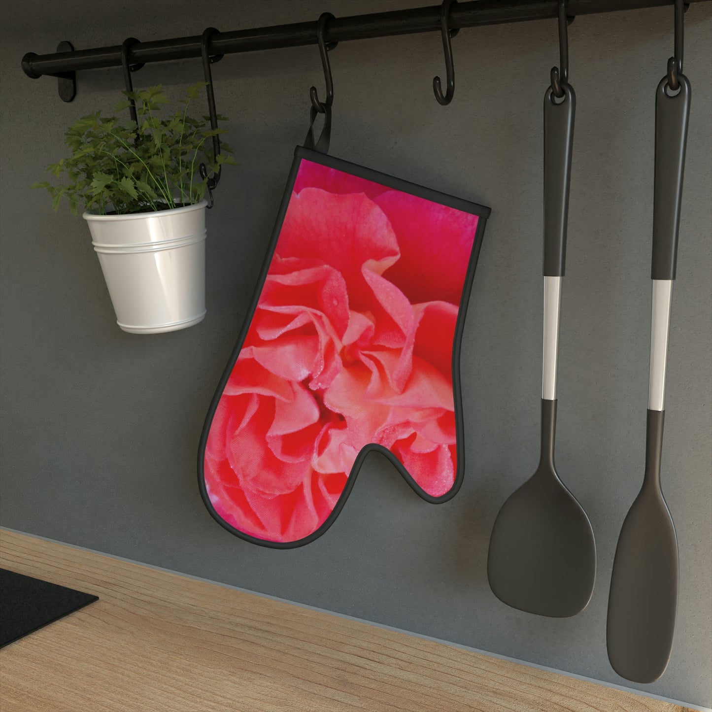 Flowers 08 Oven Glove