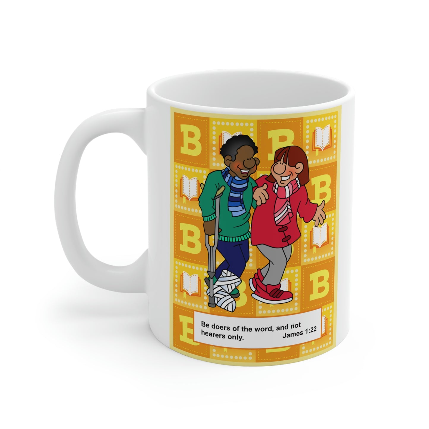 The Bible as Simple as ABC B Ceramic Mug 11oz
