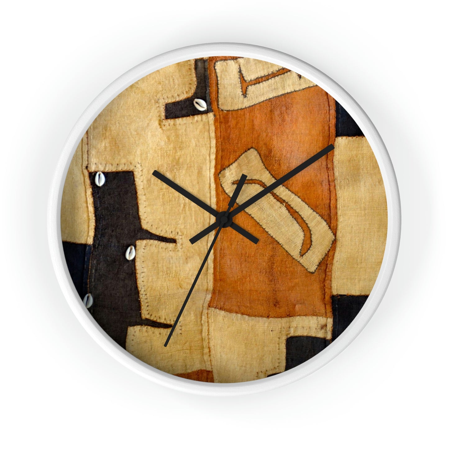 A Show of Hands Fabric! Wall Clock