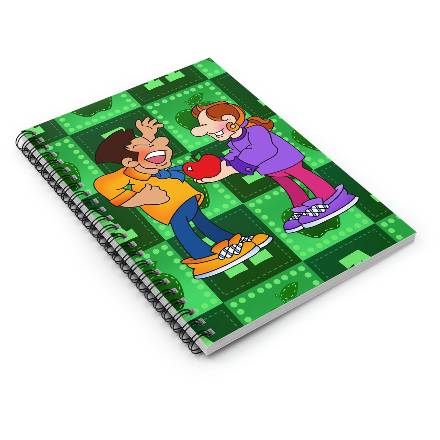 The Bible as Simple as ABC A Spiral Notebook - Ruled Line