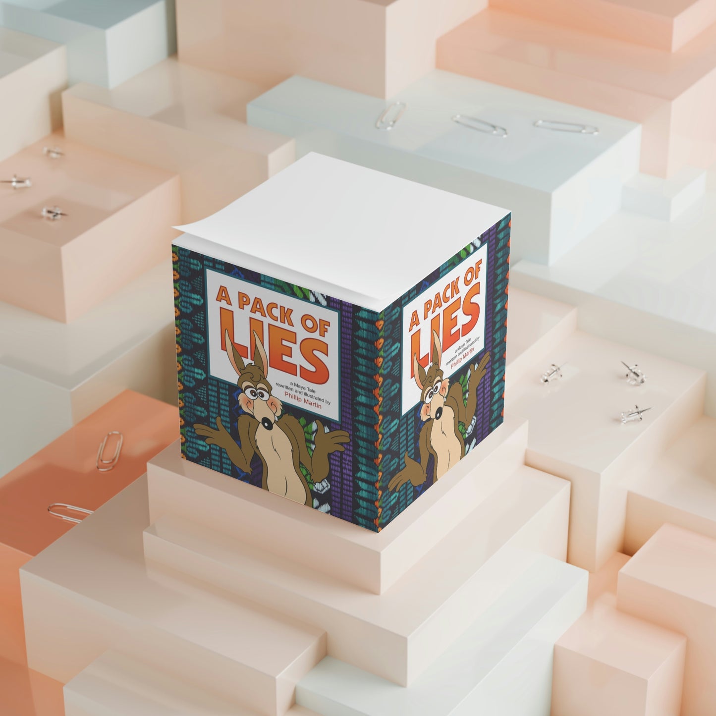 A Pack of Lies Note Cube