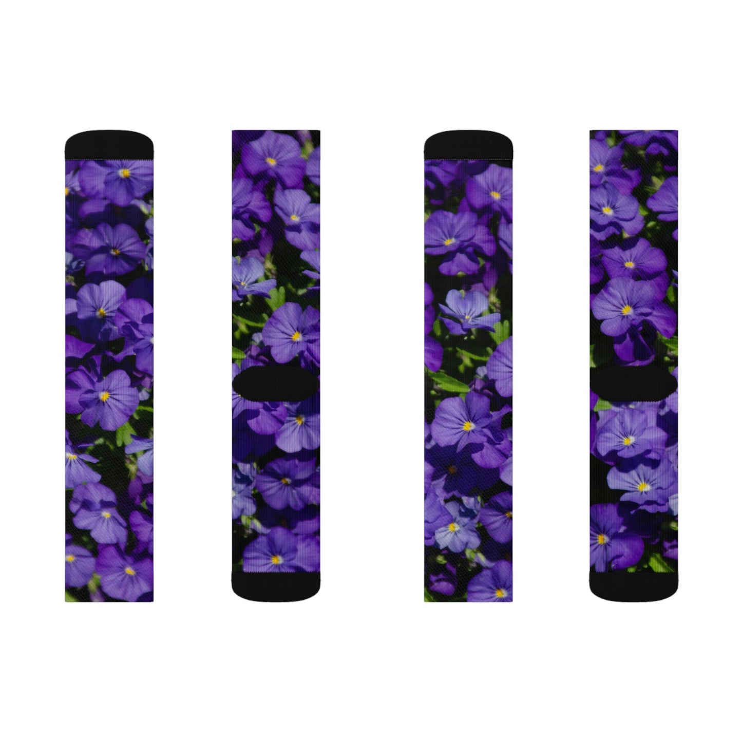 Flowers 25 Sublimation Socks