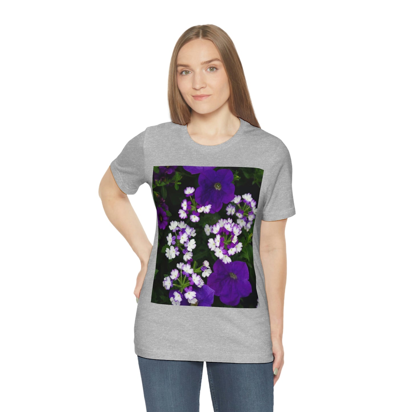 Flowers 04 Unisex Jersey Short Sleeve Tee