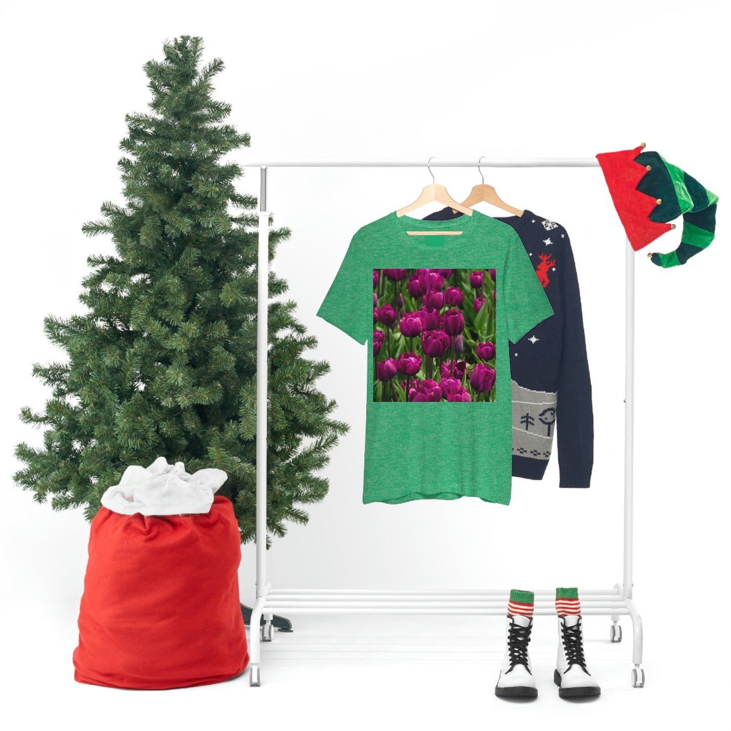 Flowers 20 Unisex Jersey Short Sleeve Tee