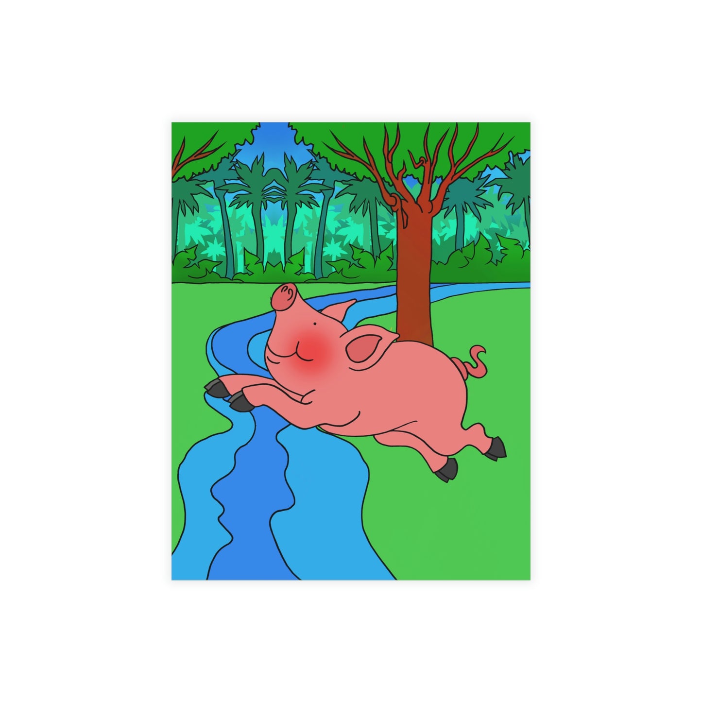 Anansi and the Market Pig! Greeting Card Bundles (envelopes not included)