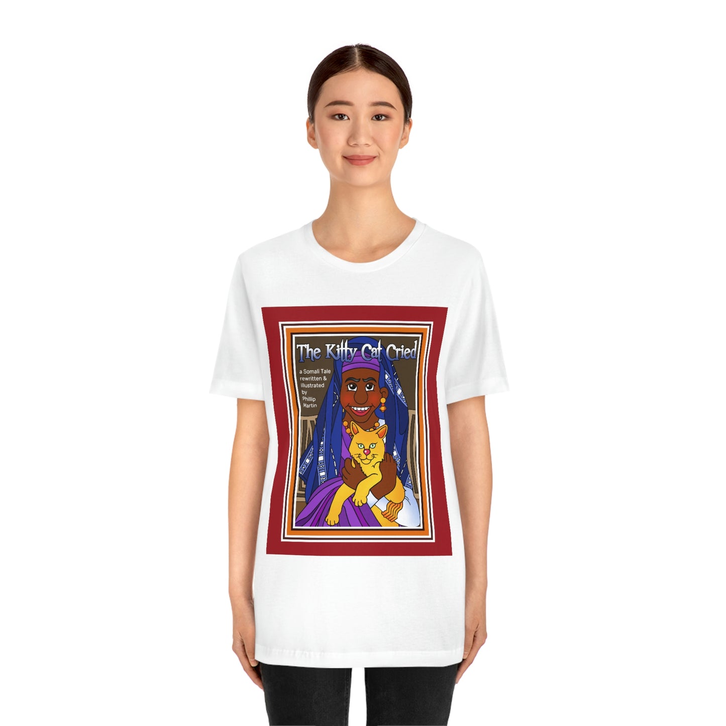The Kitty Cat Cried Unisex Jersey Short Sleeve Tee