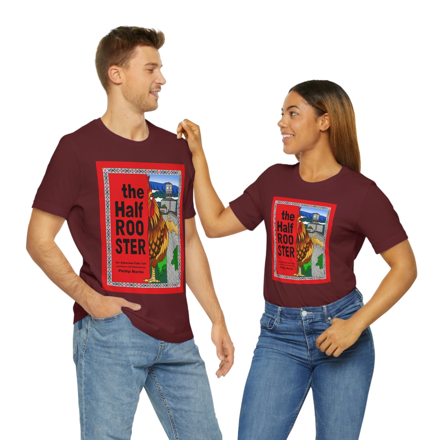 The Half Rooster Unisex Jersey Short Sleeve Tee