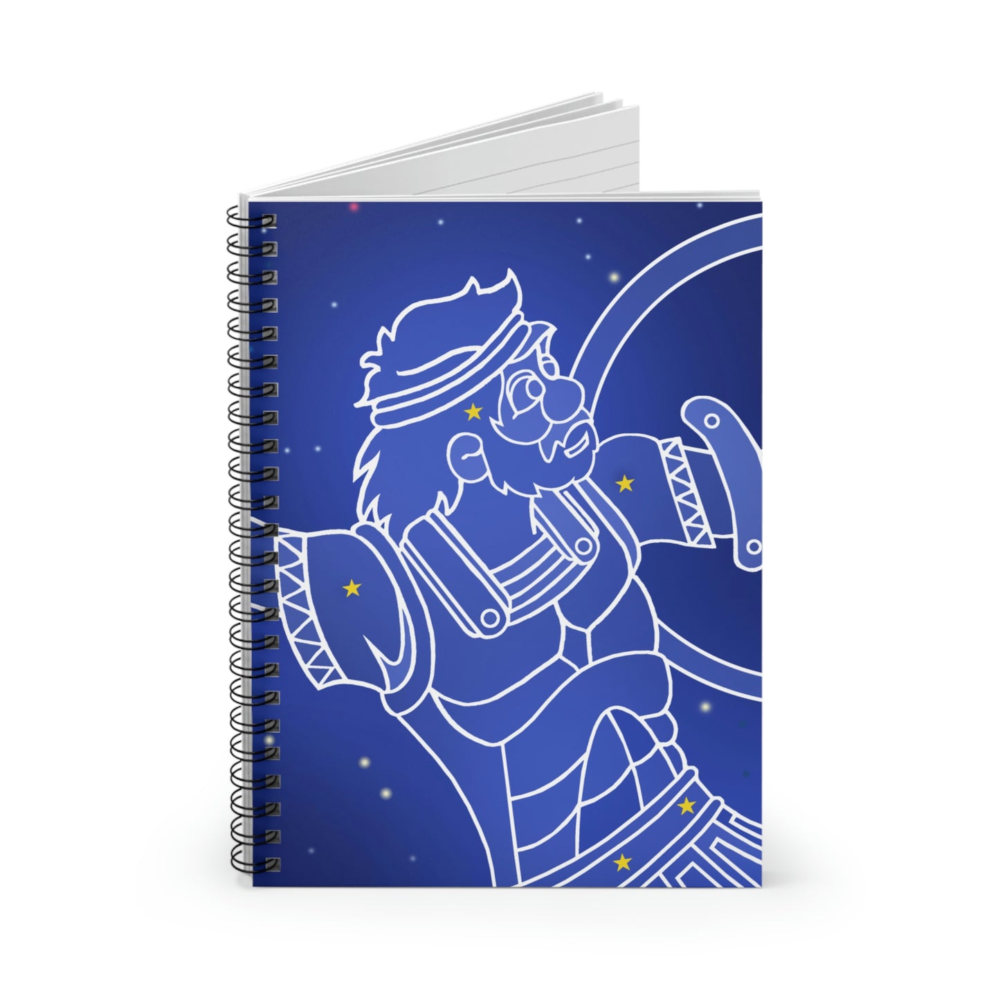 Triple Gratitude with Assorted Monsters!! Spiral Notebook - Ruled Line