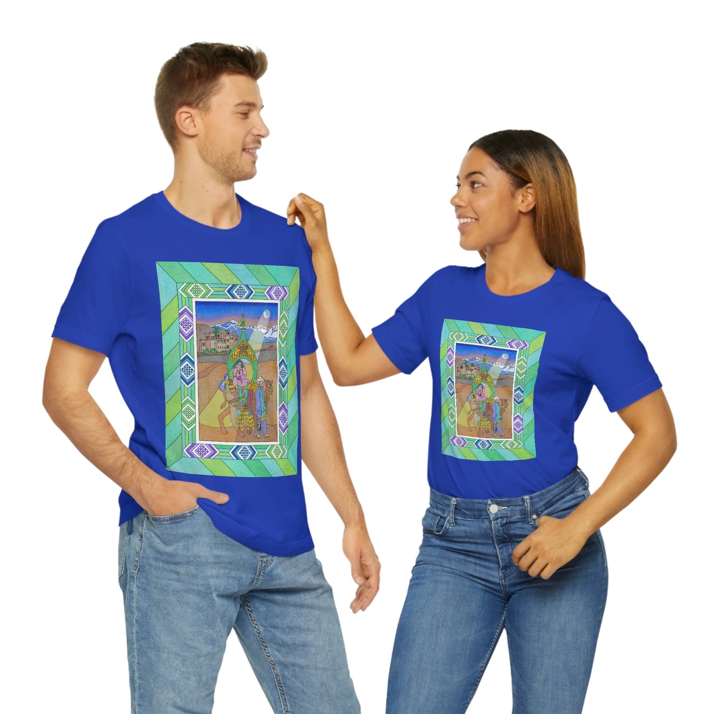 The Stone at the Door! Unisex Jersey Short Sleeve Tee