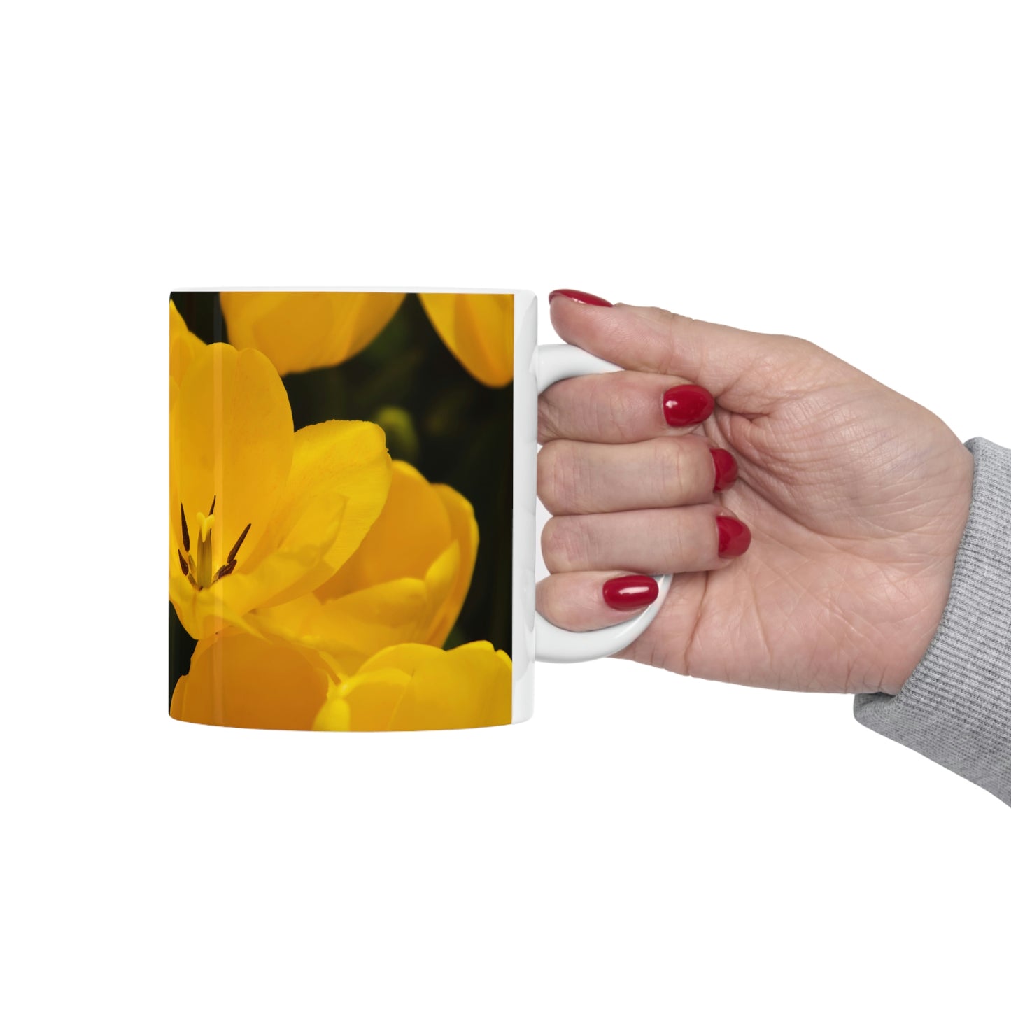 Flowers 16 Ceramic Mug 11oz