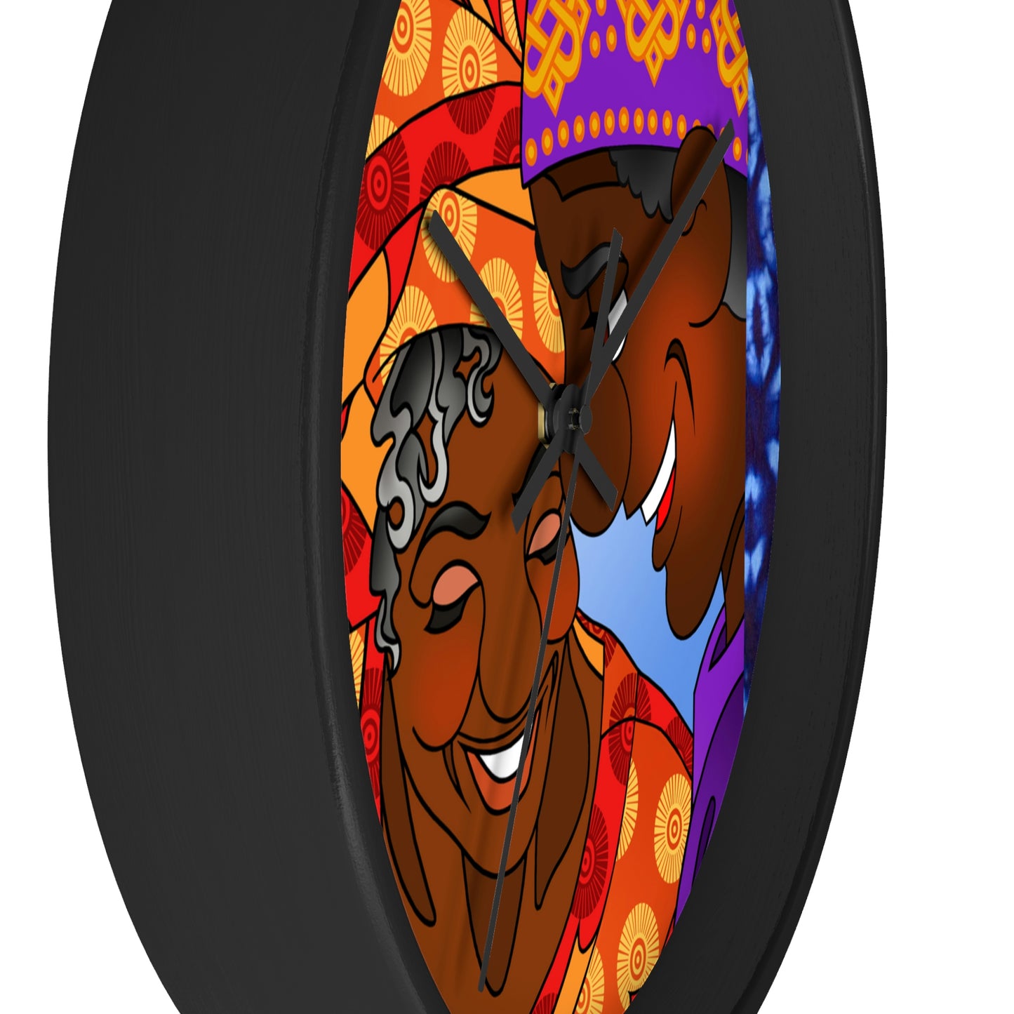 The Paramount Chief and One Wise Woman Wall clock
