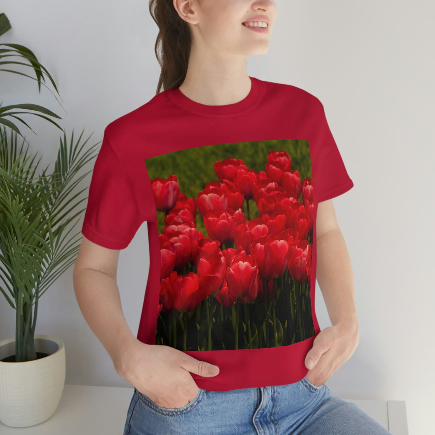 Flowers 22 Unisex Jersey Short Sleeve Tee