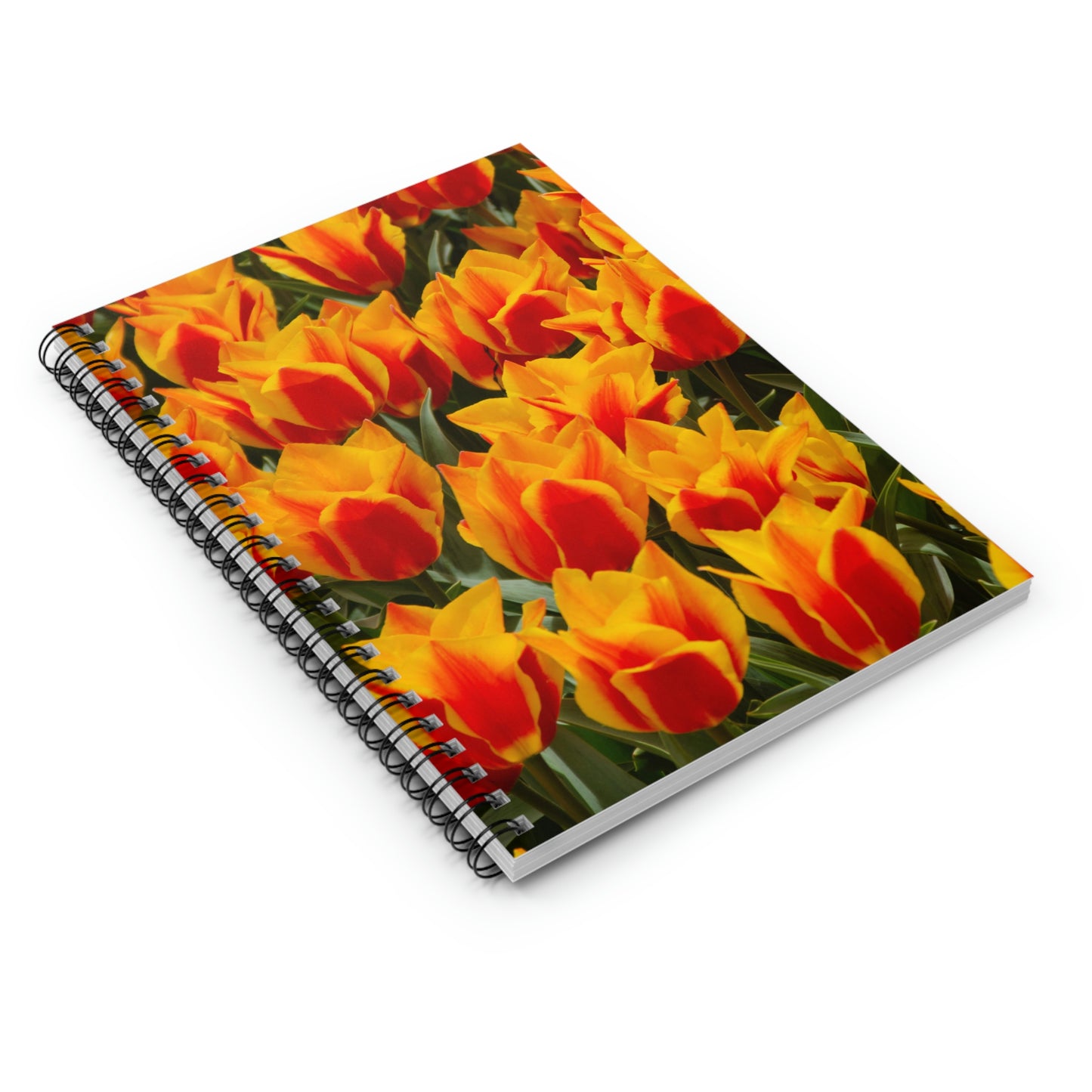 Flowers 18 Spiral Notebook - Ruled Line