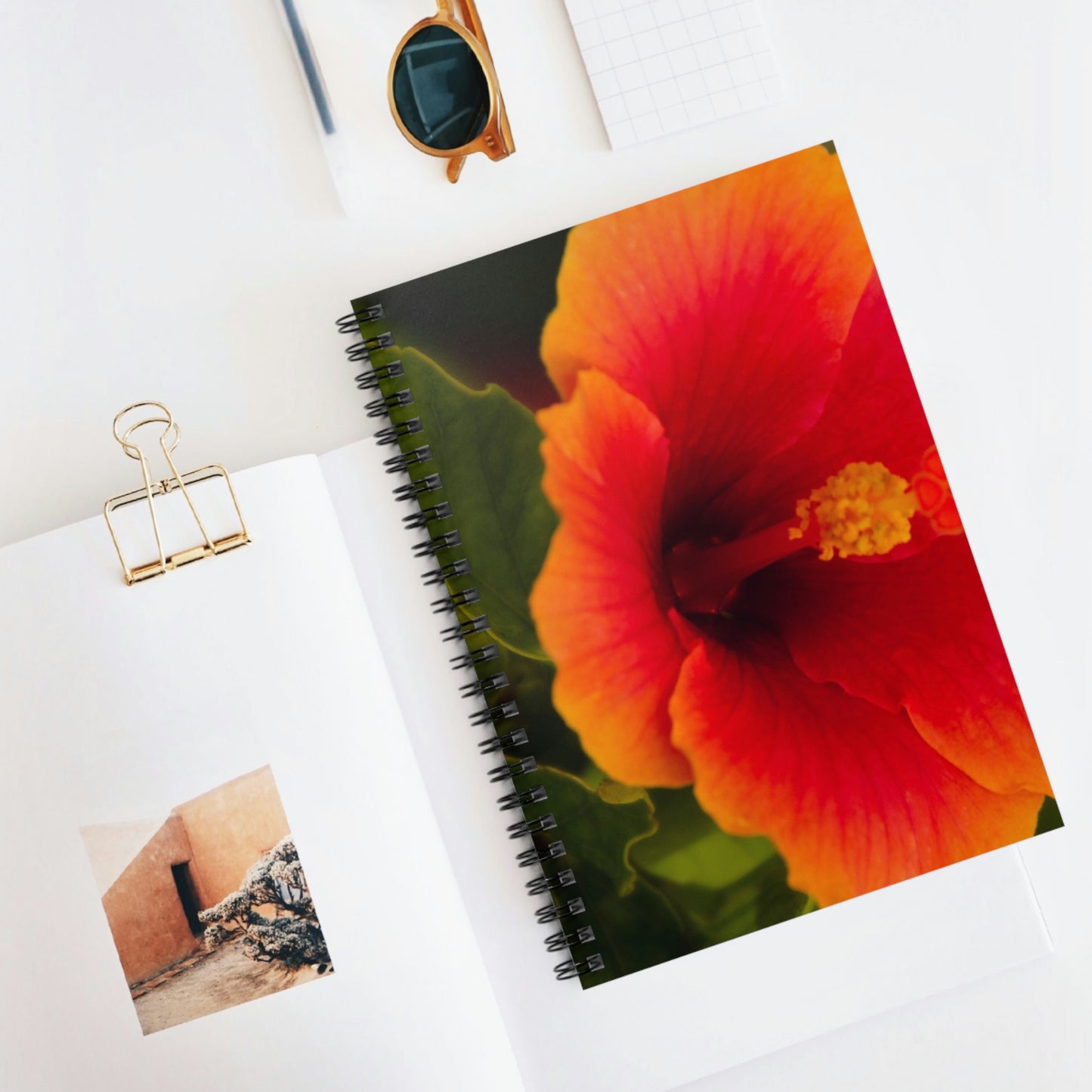 Flowers 31 Spiral Notebook - Ruled Line