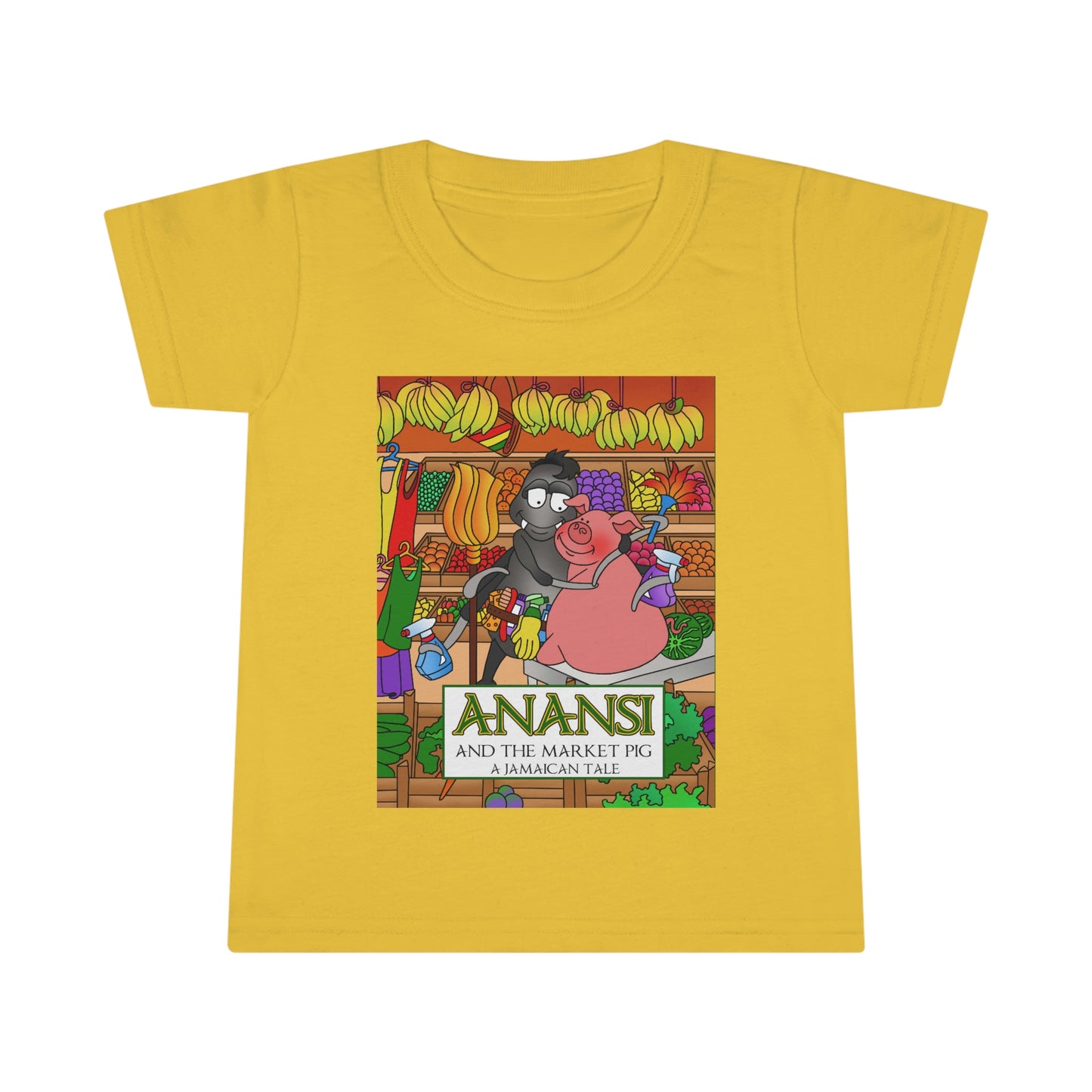 Anansi and the Market Pig Toddler T-shirt