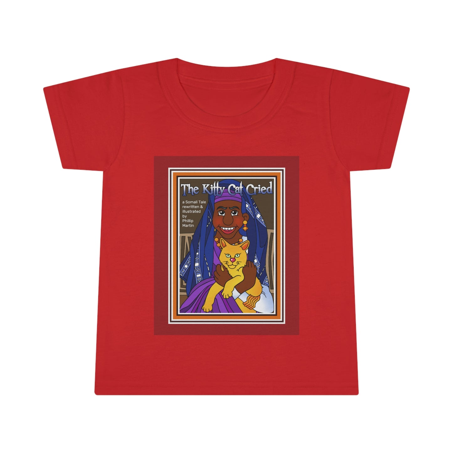 The Kitty Cat Cried Toddler T-shirt