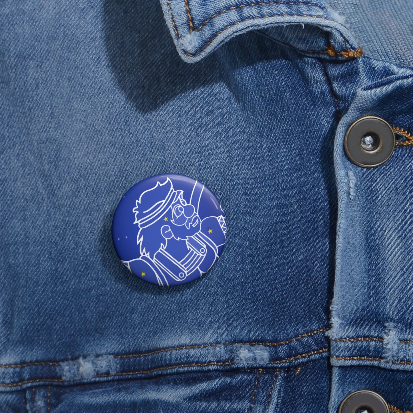 Triple Gratitude with Assorted Monsters!! Custom Pin Buttons