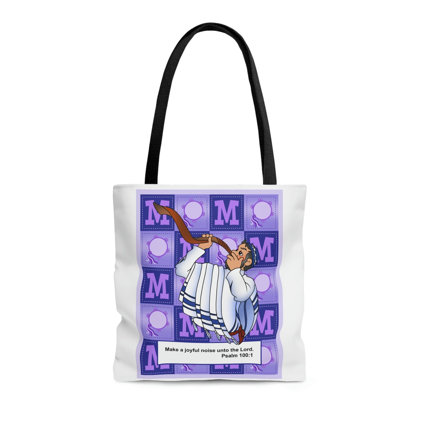 The Bible as Simple as ABC M AOP Tote Bag