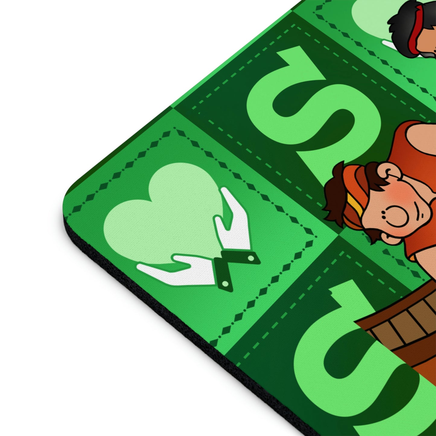 The Bible as Simple as ABC S Rectangle Mouse Pad