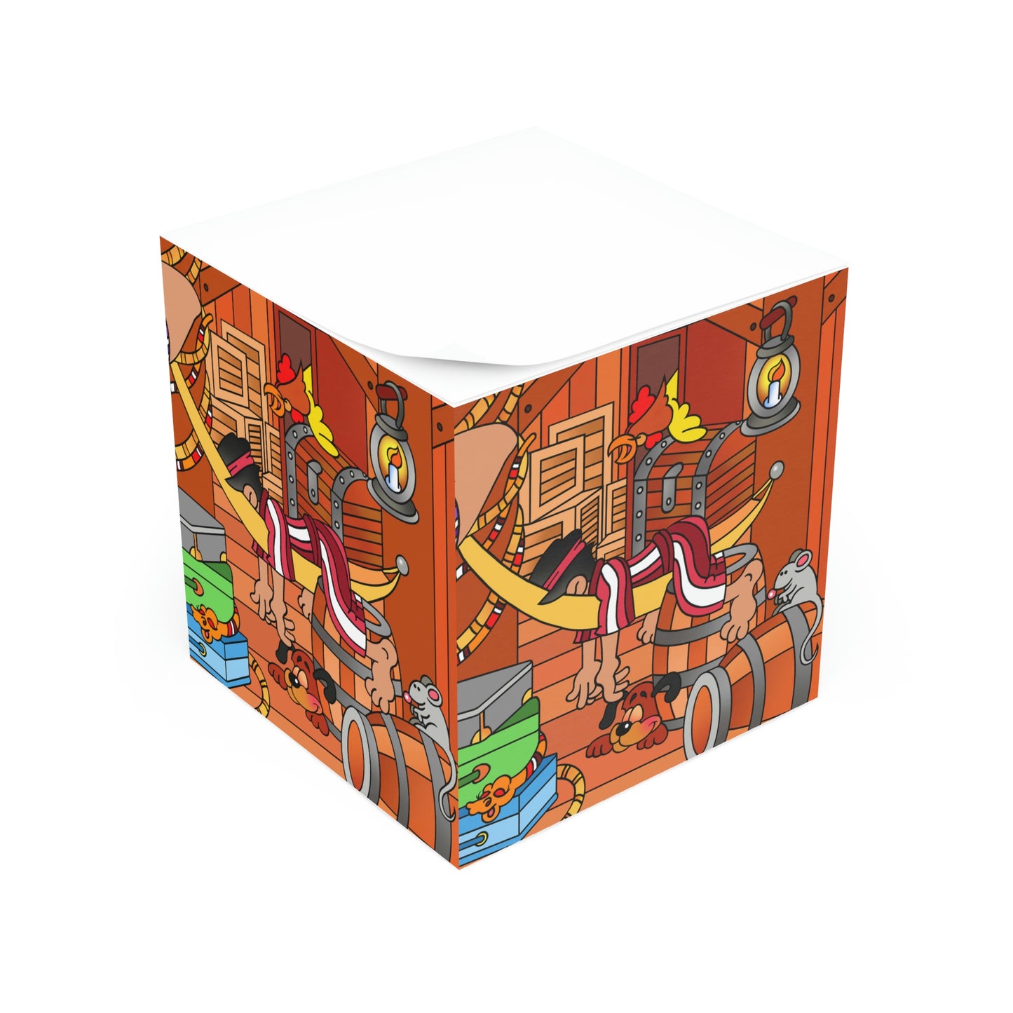The Story of Jonah! Note Cube