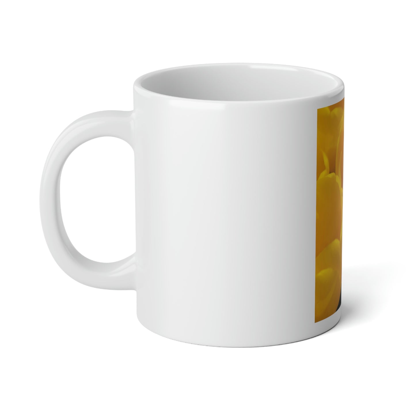 Flowers 16 Jumbo Mug, 20oz