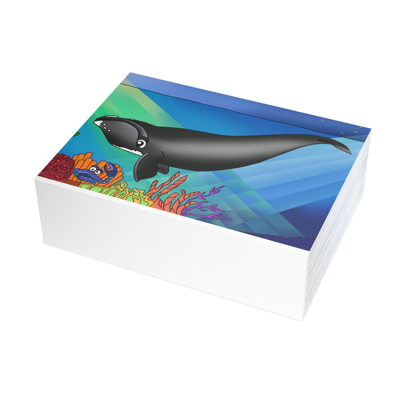 Gray Whale Greeting Card Bundles (envelopes not included)