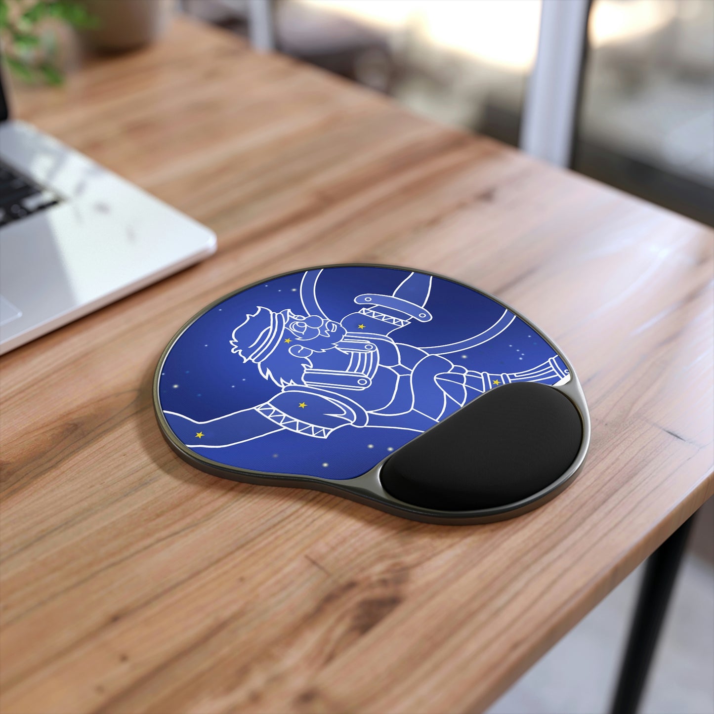 Triple Gratitude with Assorted Monsters!! Mouse Pad With Wrist Rest