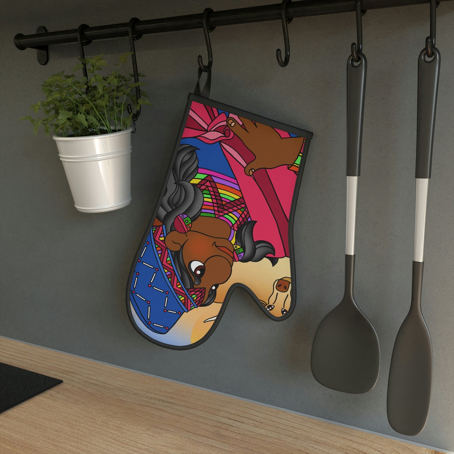 Once Upon Southern Africa Oven Glove