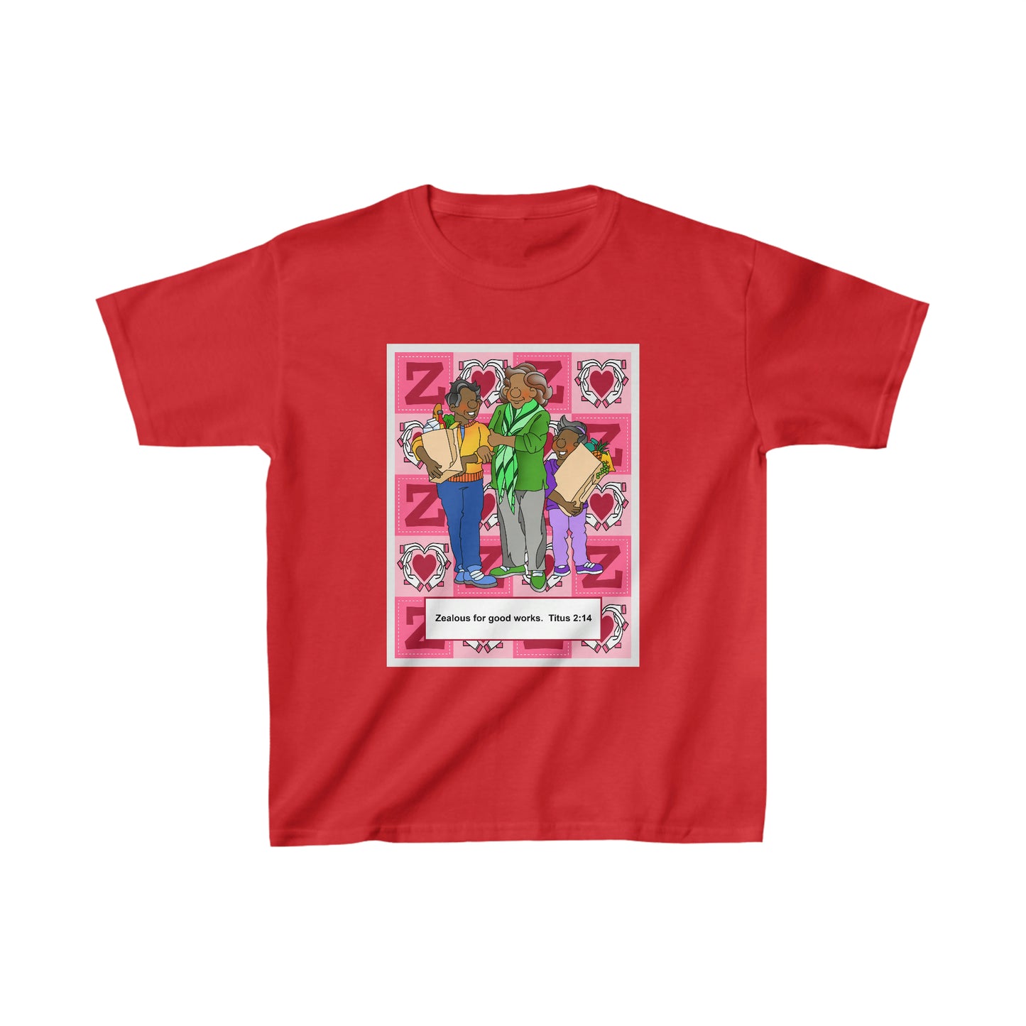 The Bible as Simple as ABC Z Kids Heavy Cotton™ Tee