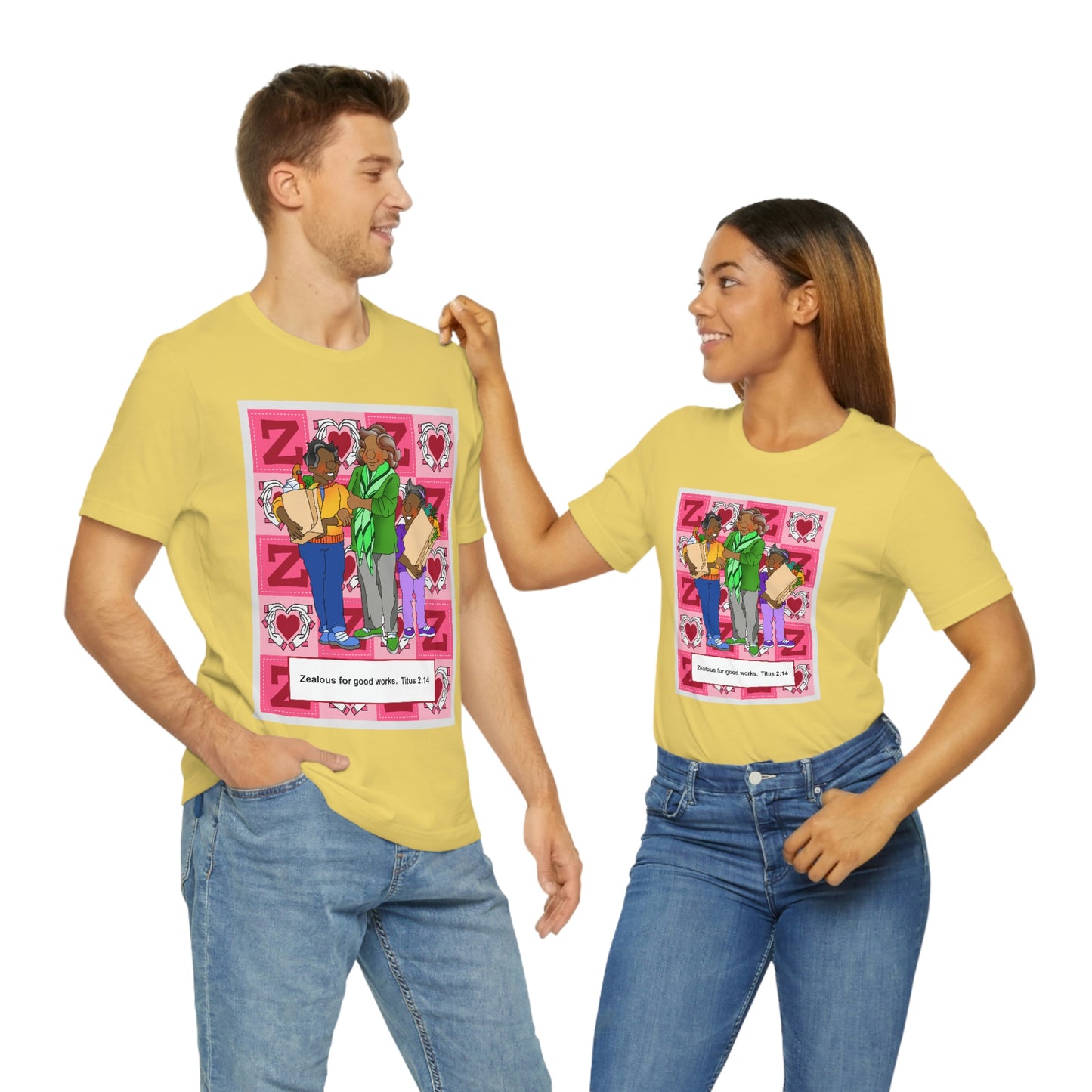 The Bible as Simple as ABC Z Unisex Jersey Short Sleeve Tee