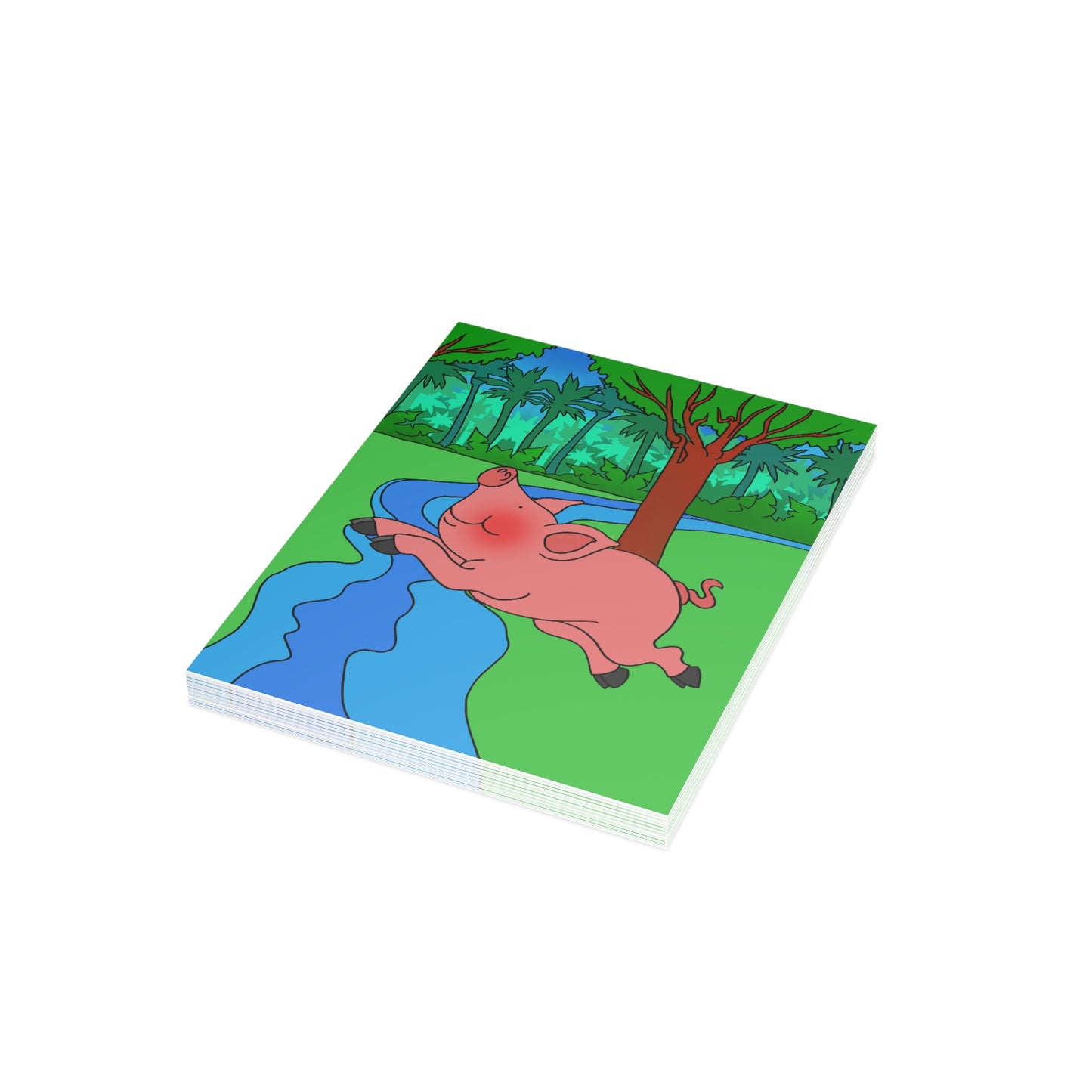Anansi and the Market Pig! Greeting Card Bundles (envelopes not included)