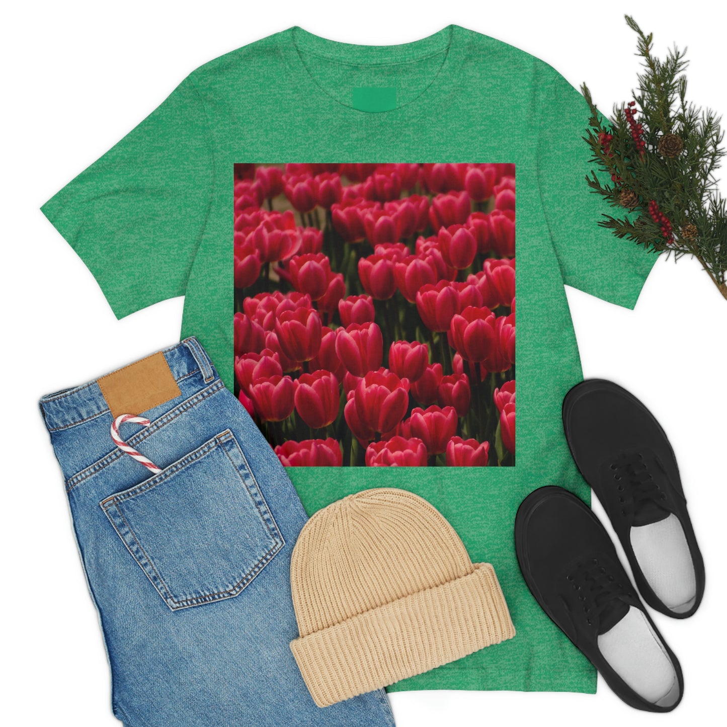 Flowers 15 Unisex Jersey Short Sleeve Tee