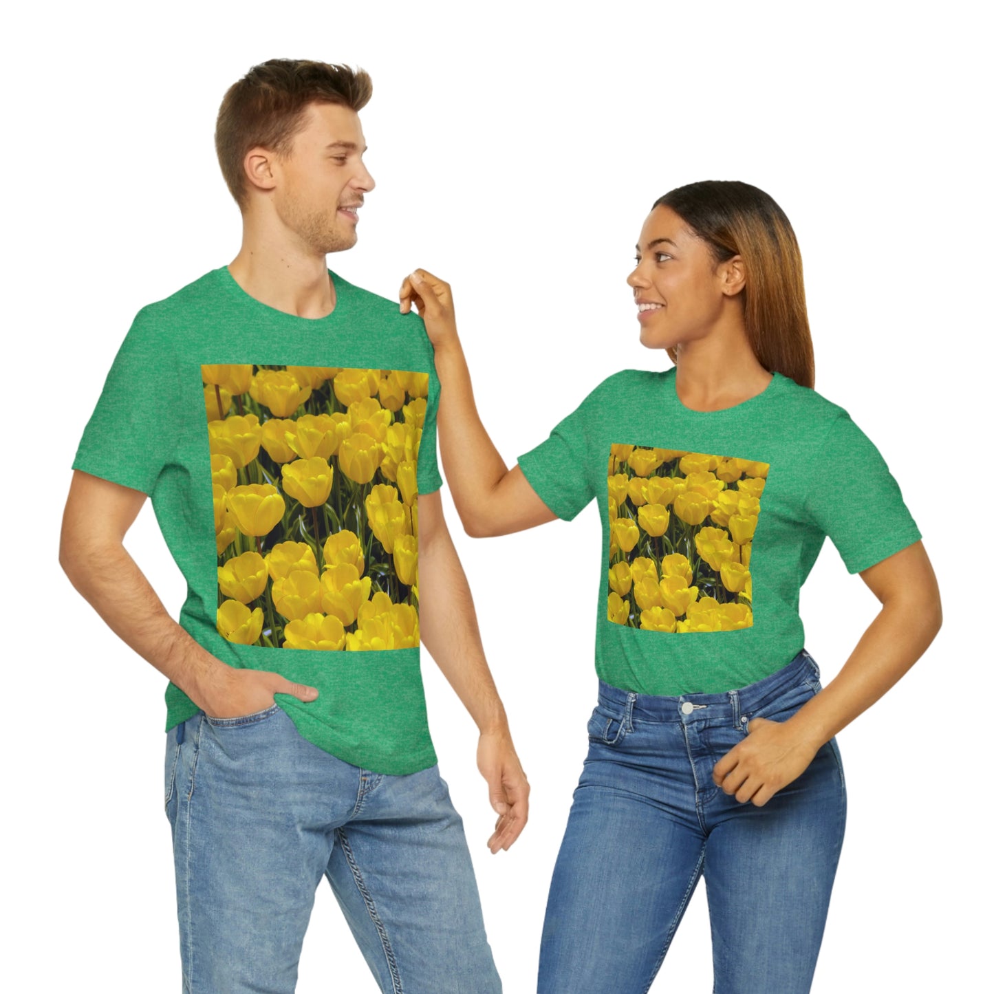 Flowers 23 Unisex Jersey Short Sleeve Tee