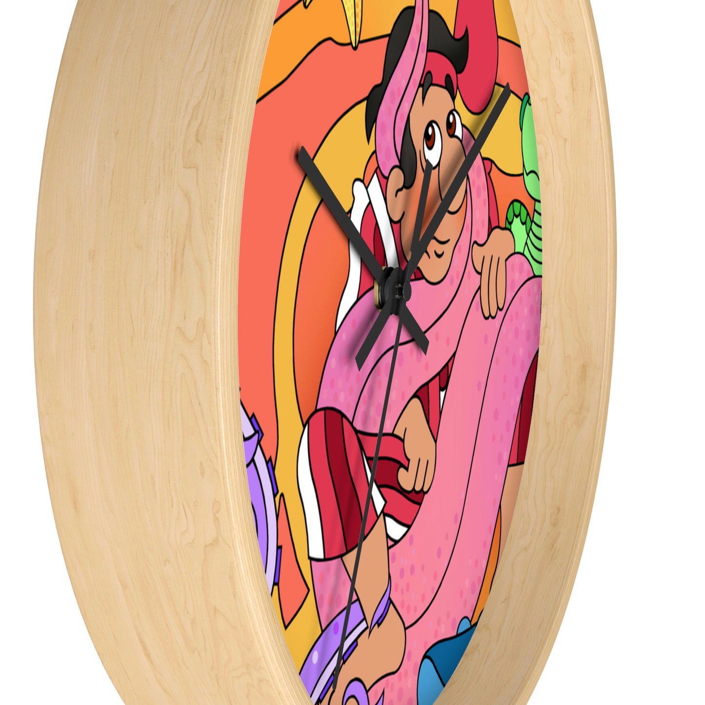 The Story of Jonah Wall clock